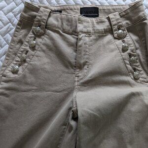 High Waist Wide Leg Denim Sailor Pant - bought last season